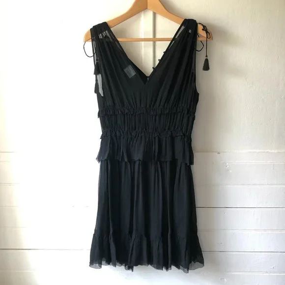 Ulla Johnson x Barneys Silk Georgette Noelle Dress